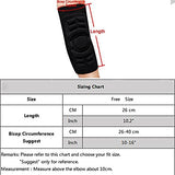 ▶ Coderas de brazo deportivas, almohadillas de protección para coderas, almohadillas de gel de silicona para tendinitis, entrenamientos de tenis, levantamiento de pesas, alivio del dolor