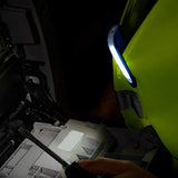 ▶ NEIKO Luz de trabajo de bolsillo | 2 en 1 LED y mini luz de trabajo UV | 200 lúmenes | Base de montaje magnético manos libres | Clip de bolsillo | Pilas AAA incluidas | Detector de manchas de luz negra para mascotas