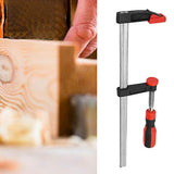 Herramientas Carpintería Abrazadera de carpintería F, abrazadera de estilo F de 300 mm, abrazadera de carpintero, herramienta de mano para proyectos de bricolaje(300mm)