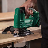 Metabo HPT Sierra de calar MultiVolt de 18 V, 2500 SPM, disparador de velocidad variable | Solo herramienta | CJ18DAQ4