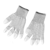 ▶ Guantes de trabajo antiestáticos y antideslizantes para computadora, talla L