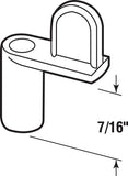 Prime-Line Products L 5825 - Clip para ventana con tornillo especial de máquina de 1 pulgada, 7/16 pulgadas, fundido/zinc, (paquete de 8)