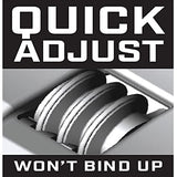 ▶ CRESCENT Llave de agarre de cojín ajustable de 4 pulgadas, cardada Crescent