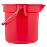 Rubbermaid Commercial Products FG296300RED Brute Resistente, Resistente a la corrosión, cubeta Redondo, Rojo