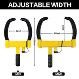 ▶ Bloqueo de abrazadera de rueda universal de seguridad para neumáticos