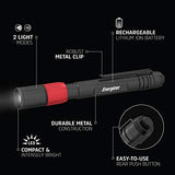 🔦 Linterna recargable Energizer.- X400 - Pluma Recargable, Mini Linterna LED Resistente al Agua, luz de Trabajo LED Brillante de 400 lúmenes para Herramientas mecánicas (Cable USB Incluido)