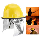 Casco de Seguridad para Bomberos, Papel de Aluminio Casco de Seguridad Equipo de Rescate de Emergencia Equipo para Bomberos, Trabajo, Hogar