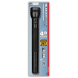 ▶ MAGLITE  Linterna incandescente de 4 celdas D, color negro