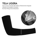 LONEASY Mangas para Brazos UV, Mangas de Brazo Seda de Hielo, Manga Protectora para Brazo, Mangas de Protección UV, para Andar en Bicicleta, Conducir, Pescar, Golf (3 par)