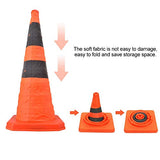 70 cm Conos de tráfico, Alta Calidad Señal de Advertencia de automóvil Señal de Carretera Cono Reflectante Señal de Seguridad Tráfico cono de Actividad Cono Señalización