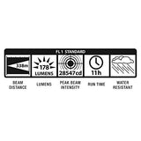 ▶ MAGLITE Linterna (Hand flashlight, Incandescente, D, Rojo, Aluminio, Alcalino)