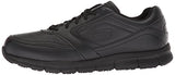 Skechers, Zapatos de Servicio de Alimentos para Hombre, Nampa 77156, Negro (Black Polyurethane), 27.5 Ancho Medio