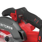 ▶ Craftsman - Sierra circular inalámbrica acepta 61/2 pulgadas. Cuchillas para corte transversal o rasgado 2 materiales