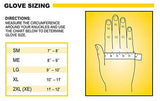 Valeo mecánica Piel Partido Guantes antivibración, Negro, X-Large