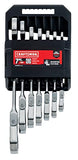 CRAFTSMAN Juego de Llaves Combinadas en Pulgadas con Matraca Reversible 7 Piezas