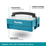 Makita P-84137 - Caja de almacenamiento entrelazada