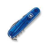 ▶ Victorinox Navaja Spartan, Azul Transparente, 12 Usos