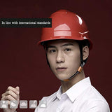 ▶ Casco con Ventilación, Correa de Caída Automática, Tan Ligero como 390 G. Cascos de Construcción Obras de Construcción, Minas de Energía, Minas, Fabricación de Maquinaria