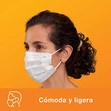 ▶ Mascarillas desechables  3M Nexcare  Uso Diario, 50 Piezas