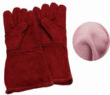 ▶ Guantes de Soldador de  Seguridad para Soldar 14" Puño Largo Ultraa Comodos