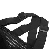 Soporte para costillas rotas, cinturón protector lumbar ajustable transpirable para mujeres y hombres