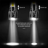 🔦 Linterna recargable EASYTAO Linterna LED Recargable Paquete de 4, Lampara Tactica con Luz de XPE+COB Flashlight Portátil, Lampara Led con 5 Modos de Luz (4PCS)