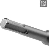 ▶ Broca Cincele SDS Plus de 3 pulgadas de ancho,Firecore 2  herramienta de cincel doblado en ángulo con manivela (3 x 6.5 pulgadas) FS18365