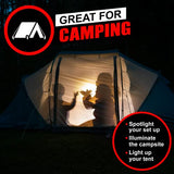 🔦 Linterna recargableGearLight Linterna táctica LED S1000 [2 unidades] – Lúmenes altos, Zoomable, 5 modos, luz resistente al agua – Accesorios de camping, equipo al aire libre, linternas de emergencia