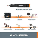 ▶ WORX Herramienta giratoria inalámbrica de 20 V (solo herramienta)