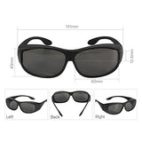 ▶ Láser protección ocular gafas de seguridad Gafas protectoras para máquina de grabado de corte de CO2 Estilo CCloudray OD4 + CE 10600nm