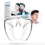 FACECHIELD Careta Protectora - Careta Con Lentes - Careta De Policarbonato - Careta Protector Facial - Caretas Protectoras Covid, Colores 1 PZ (AZUL)
