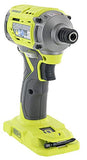 Ryobi P239 18 V de iones de litio sin escobillas, controlador de impacto inalámbrico de 2.000 pulgadas con bandeja de puntas magnética e iluminación LED (batería no incluida/herramienta de alimentación solamente)