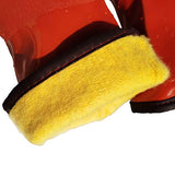 ▶ Guantes resistentes a los productos químicos y al aceite, trabajo en congelador, guantes cálidos, antideslizantes, ultra flexibles (1 par)