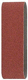 ▶ BOSCH Juego de lija de 3 piezas para lijadoras de cinta, color rojo, calidad 80, sin agujeros, sujetado Bosch Home and Garden 2609256189 -