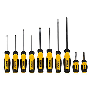 DEWALT Juego de destornilladores de barra fija (10 piezas)