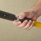 ▶ RUBBERMAID Quick-Connect Short Extension Mop Handle, Yellow, Amarillo, 20"-40"