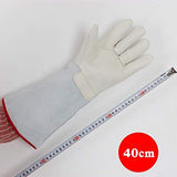 ▶ Guantes criogénicos  anti-corrosión criogénica de congelación de oxígeno líquido frío y guantes hielo líquido amoníaco líquido de nitrógeno Guantes protección antihielo