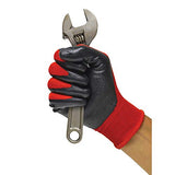 Grease Monkey - Guantes de trabajo (revestimiento de nitrilo, 15 pares, talla L)