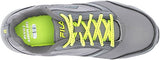 FILA Memory Reckoning 8 - Zapatillas de Correr para Mujer, Monumento/Castlerock/Amarillo Seguridad, 7.5 US