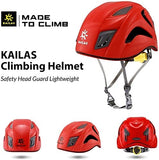 KAILAS Selma - Casco de Escalada Ligero, protección para la Cabeza, Equipo de Rescate de rapel Ajustable