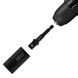 ▶ NEIKO  Juego de extensión de impacto y adaptador de enchufe, juego de extensión de taladro de vástago hexagonal de 1/4 pulgadas fabricado con acero CrV, kit de 7 piezas