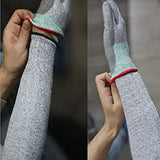 Milageto 2 protectores de resistentes a cortes y piel delgada manga de de moretones