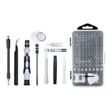 Redlemon Juego de Herramientas de Precisión (117 piezas) con Puntas Magnéticas y Extensión Flexible. Para Reparación de Celulares, PC, etc. Desarmador Philips, Torx, Pentalobe, Triwing, Allen y más