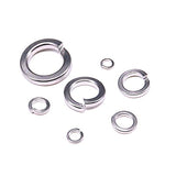 💢Hilitchi - Juego de 410 arandelas de acero inoxidable 304 (8 tamaños)