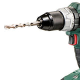 ▶ METABO Taladro inalámbrico de martillo sin escobillas de 18 V 2 x 2.0 Ah18 LT BL 2.0), taladro de martillo