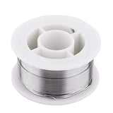Wytino Carrete de estaño de Alambre de Soldadura, 0.8mm Rosin Core Flux Soldadura Carrete de Alambre Soldadura Soldadura Rollo de estaño