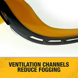▶ Gafas de seguridad DEWALT DPG82-11/DPG82-11CTR con corrector transparente, antivaho y doble molde