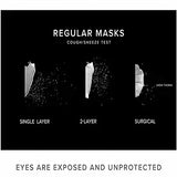 Escudos Protectores De Cara Completa - Máscara Facial Transparente Transparente HD, Gafas De Plástico Reutilizables Ultra Transparentes, Escudos Faciales Ajustables Para Protección (Pink) JICINME