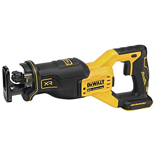Sierra sable o alternante inalámbrica sin escobillas (solo herramienta), color negro DEWALT DCS382B 20V MAX* XR®