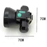 ▶ Casco para Faro, con Tiras Reflectantes Casco Protector Antideslumbrante Resistente a Los Olores Batería Recargable De 2600 MA Iluminación del Sitio Ingeniería Mineros Minas